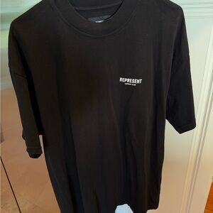 Represent T-shirt -black oversized